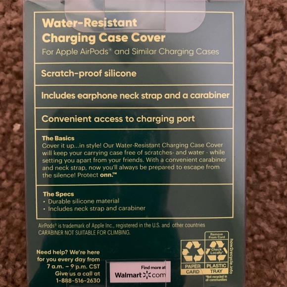 Charging case cover for AirPods pro & similar NIB - Picture 2 of 2